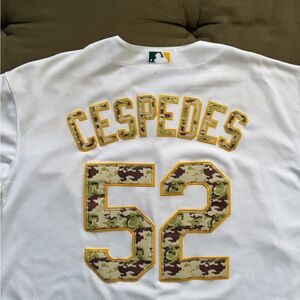 OAKLAND A’s Yoenis Cespedes Authentic Jersey size 52 or XL/2XL